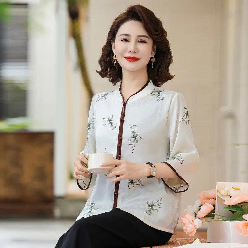 PIERRE CARDIN Chiffon Shirt Women's-2