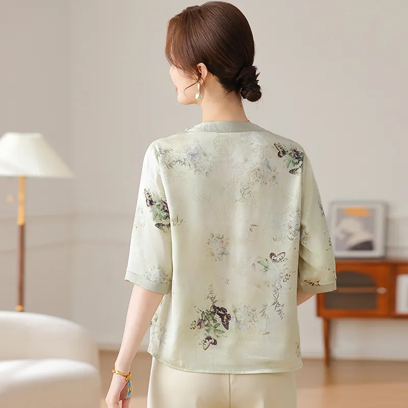 PIERRE CARDIN Chiffon Shirt Women's-4