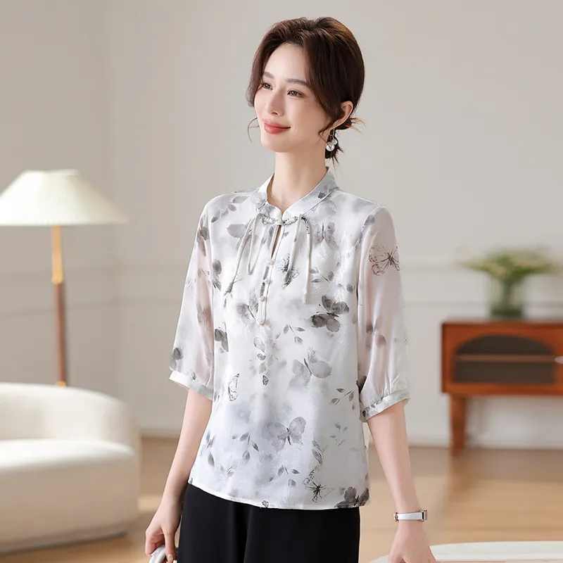 PIERRE CARDIN Chiffon Shirt Women's-1