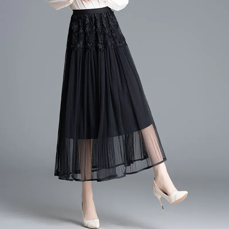 PIERRE CARDIN Casual Long Skirt Women's-3
