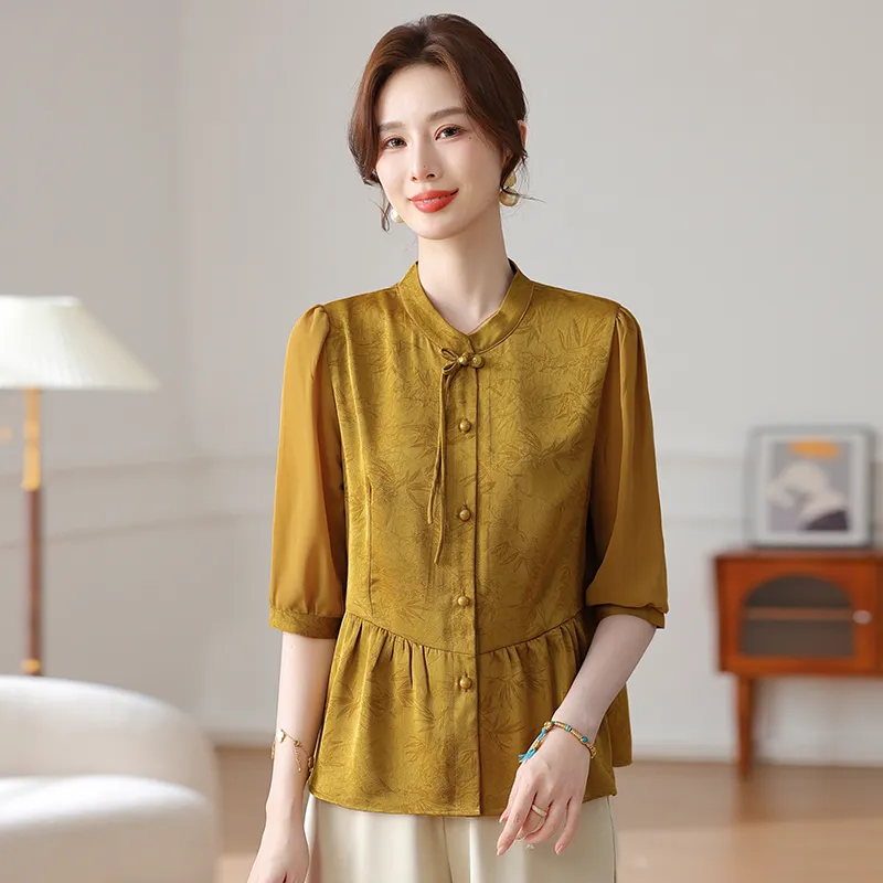 PIERRE CARDIN Chiffon Shirt Women's-6