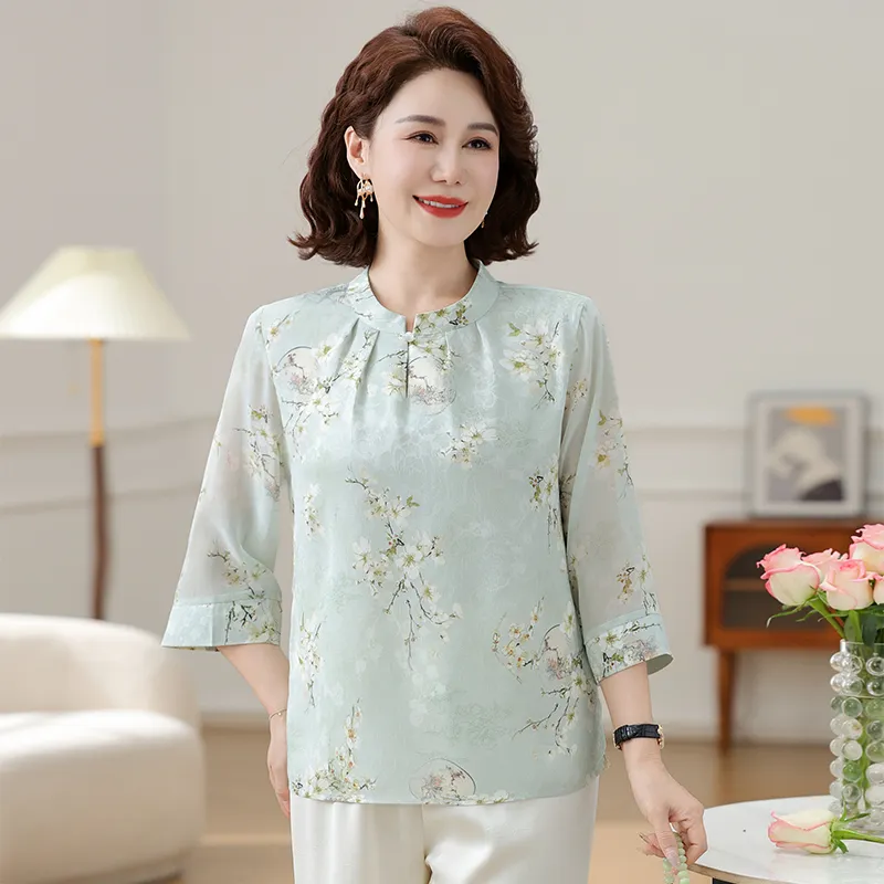 PIERRE CARDIN Chiffon Shirt Women's-5