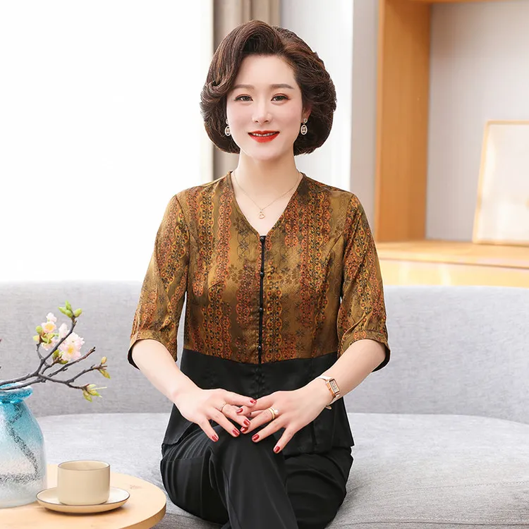 PIERRE CARDIN Chiffon Shirt Women's-5