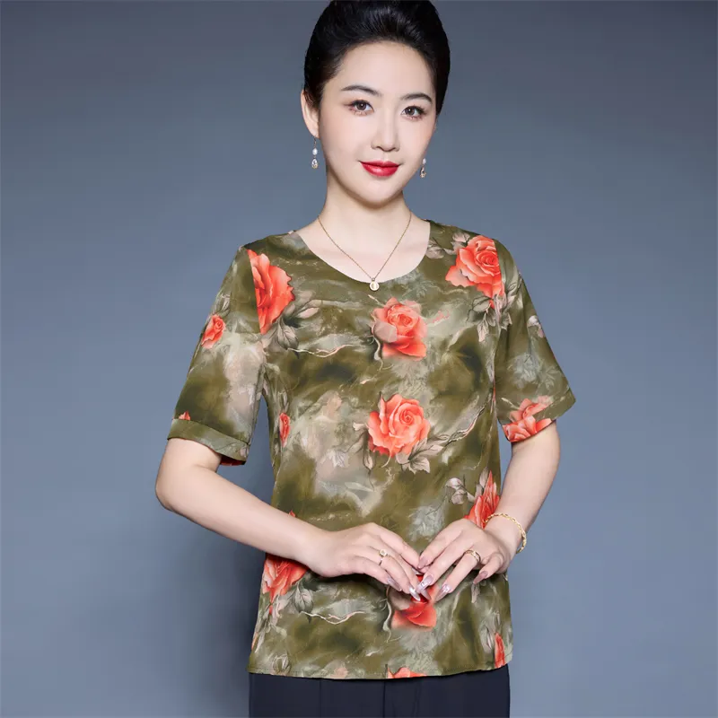 PIERRE CARDIN Chiffon Shirt Women's-4