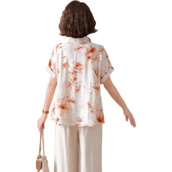PIERRE CARDIN Chiffon Shirt Women's