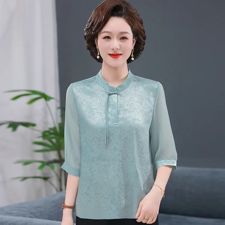 PIERRE CARDIN Chiffon Shirt Women's-4