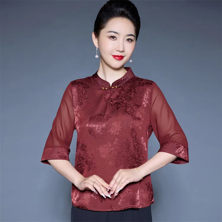 PIERRE CARDIN Chiffon Shirt Women's-2