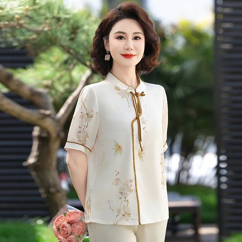 PIERRE CARDIN Chiffon Shirt Women's-7