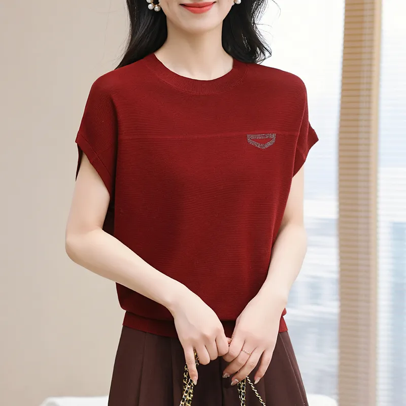 PIERRE CARDIN Batwing Sleeve T Shirt Women's-1