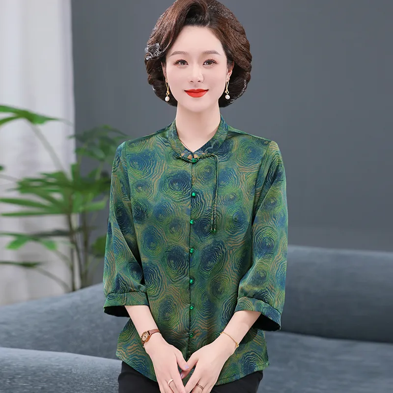 PIERRE CARDIN Chiffon Shirt Women's-4