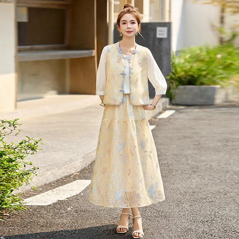PIERRE CARDIN Skirt Set Women's-2