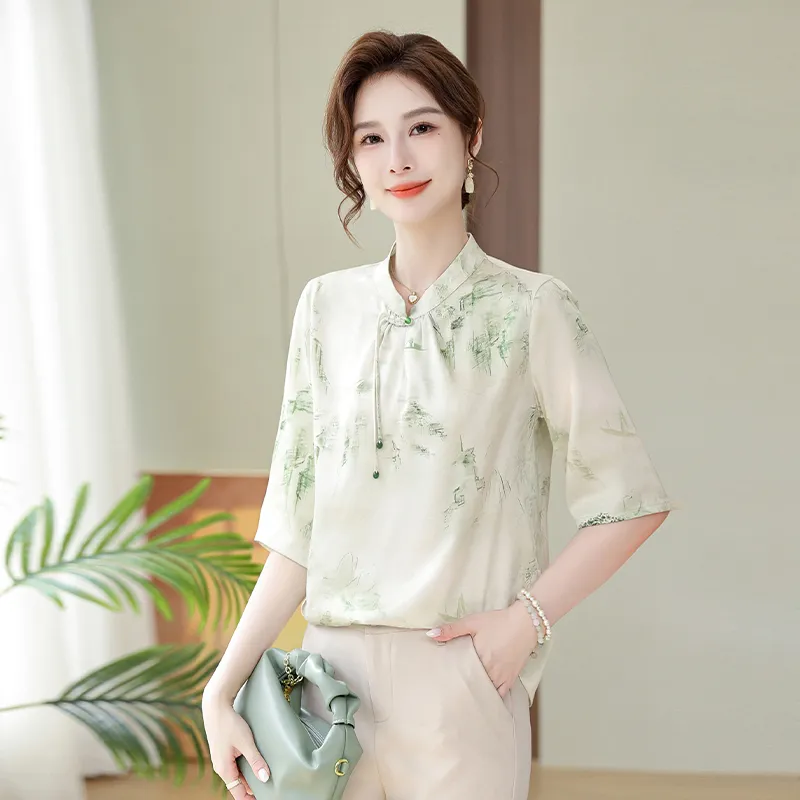 PIERRE CARDIN Chiffon Shirt Women's-1
