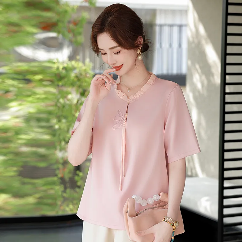 PIERRE CARDIN Chiffon Shirt Women's-5