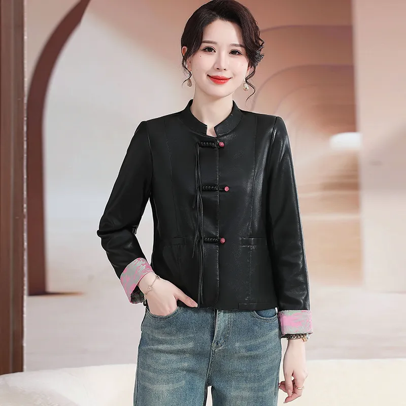 PIERRE CARDIN Cropped Coat Women's-2
