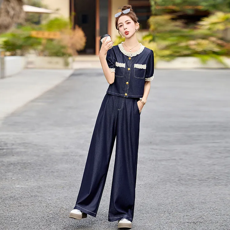 PIERRE CARDIN Casual Suit Women's Blue-1