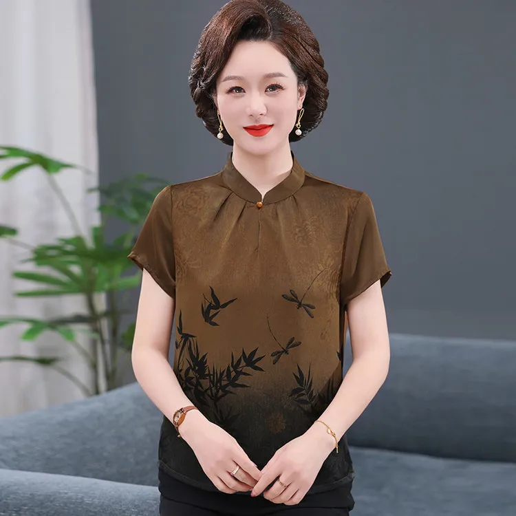 PIERRE CARDIN Chiffon Shirt Women's-4