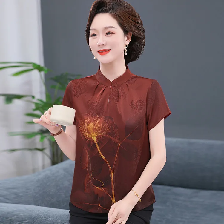PIERRE CARDIN Chiffon Shirt Women's-3