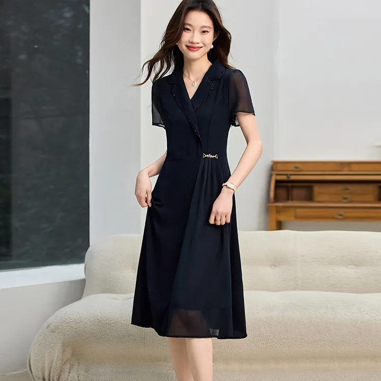 PIERRE CARDIN Short Sleeved Dress Women's-4
