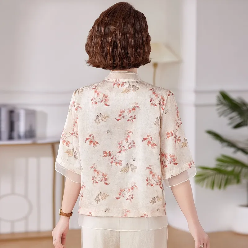 PIERRE CARDIN Chiffon Shirt Women's-0