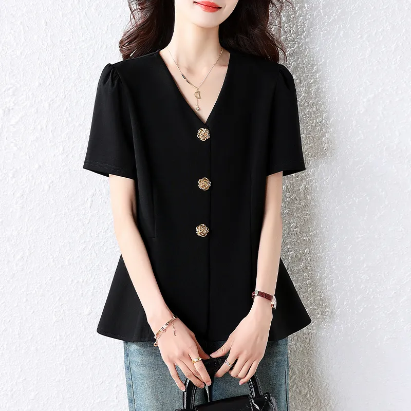 PIERRE CARDIN Chiffon Shirt Women's-3