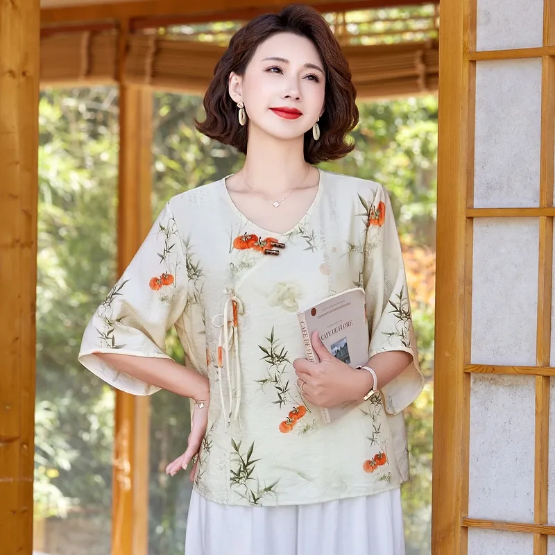 PIERRE CARDIN Chiffon Shirt Women's-13