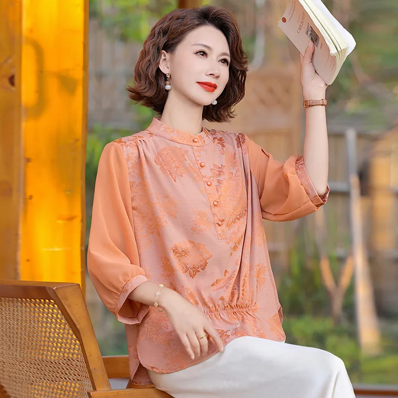 PIERRE CARDIN Chiffon Shirt Women's-1