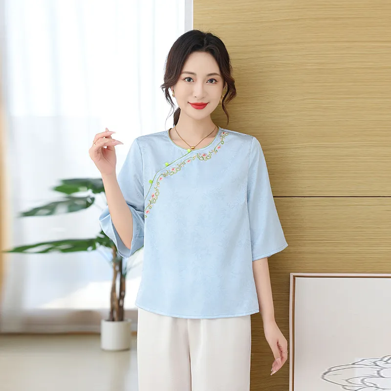 PIERRE CARDIN Chiffon Shirt Women's-11