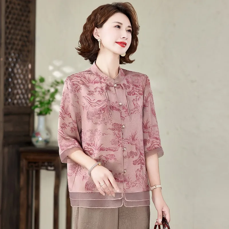 PIERRE CARDIN Chiffon Shirt Women's-20
