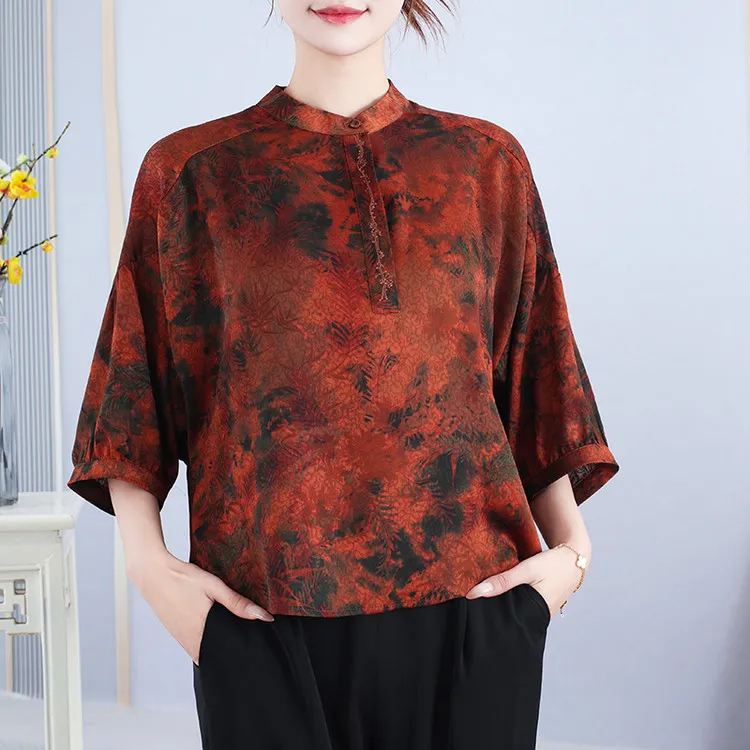 PIERRE CARDIN Chiffon Shirt Women's-8