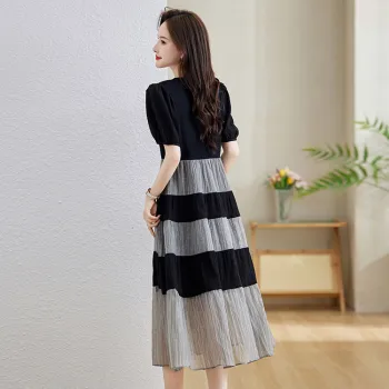 PIERRE CARDIN Dress Women's Black Gray