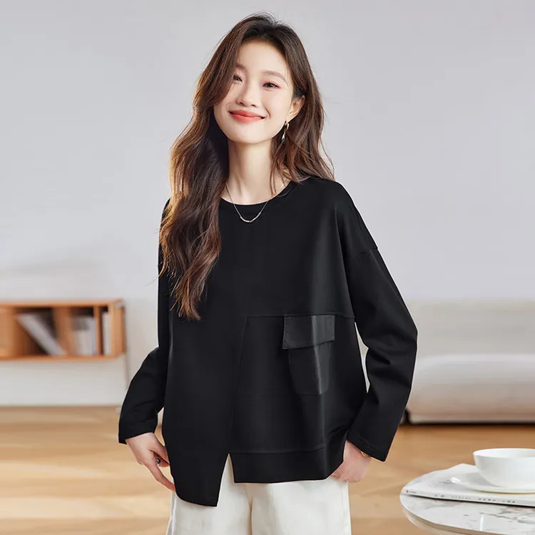 PIERRE CARDIN Sweatshirt Women's Night Black-1