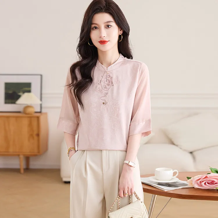 PIERRE CARDIN Chiffon Shirt Women's-1
