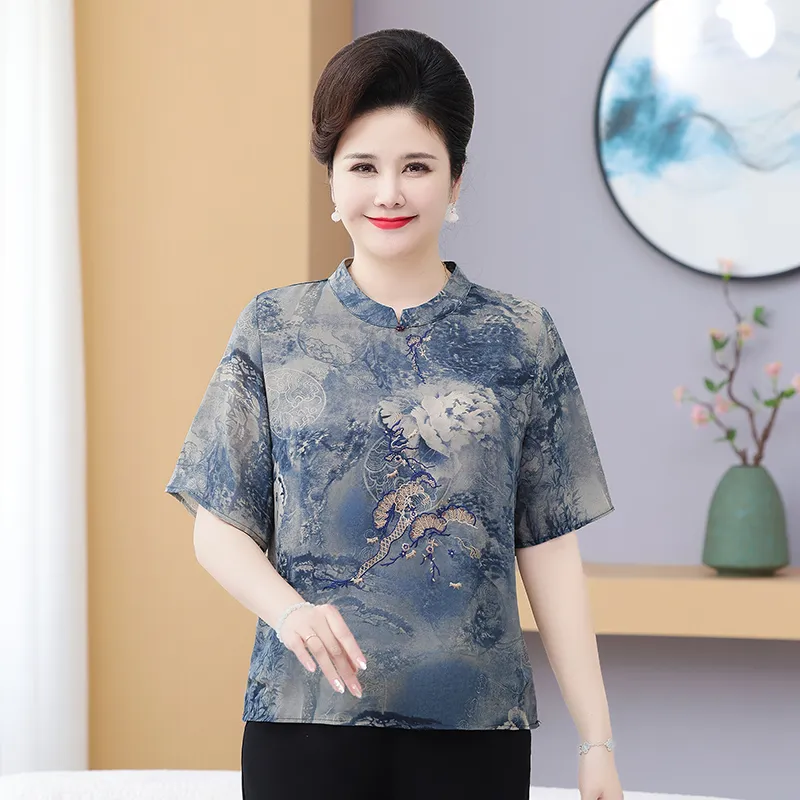 PIERRE CARDIN Chiffon Shirt Women's-5