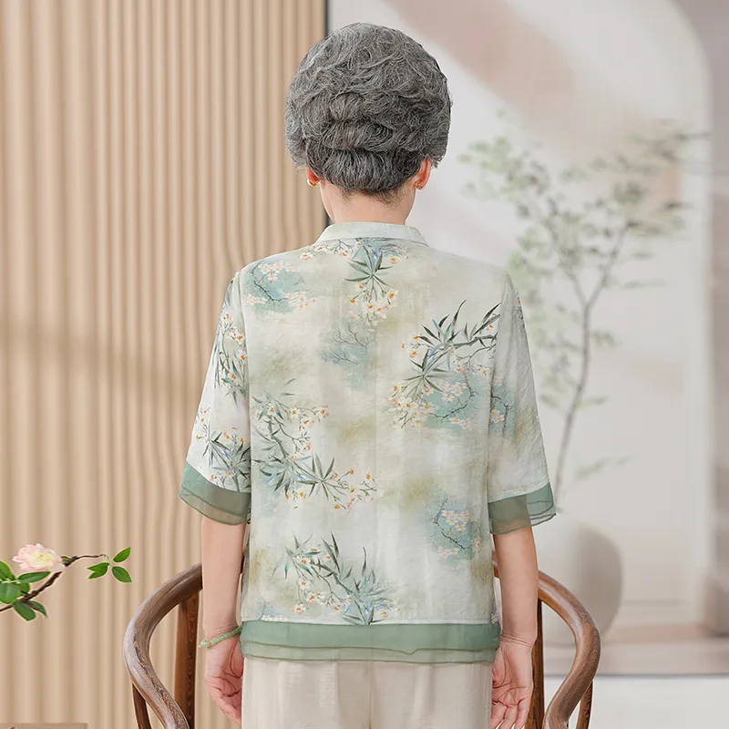 PIERRE CARDIN Chiffon Shirt Women's-2