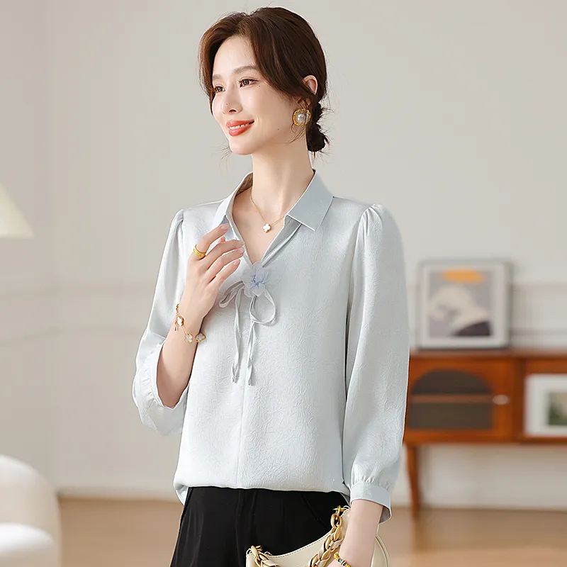 PIERRE CARDIN Chiffon Shirt Women's-3