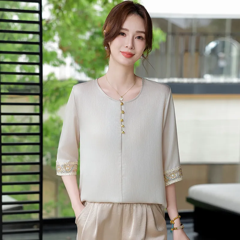 PIERRE CARDIN Chiffon Shirt Women's-1