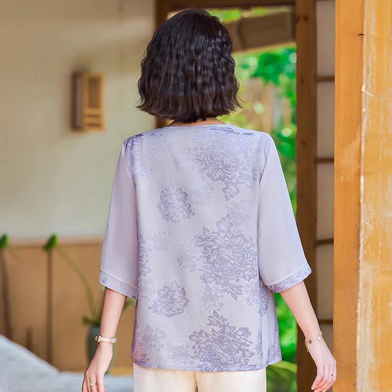 PIERRE CARDIN Chiffon Shirt Women's-5