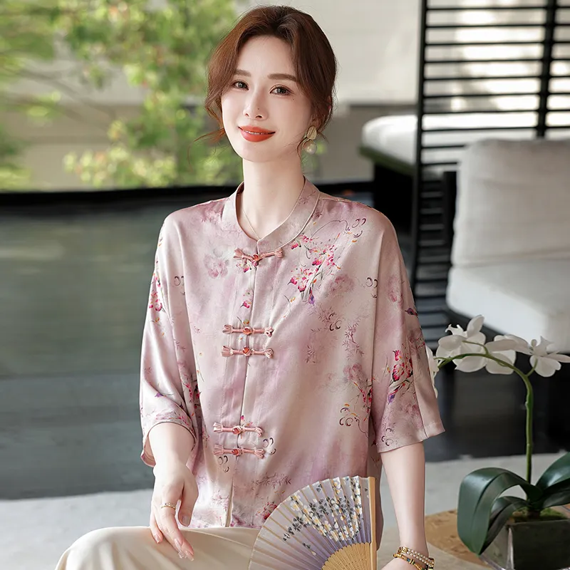 PIERRE CARDIN Chiffon Shirt Women's-6