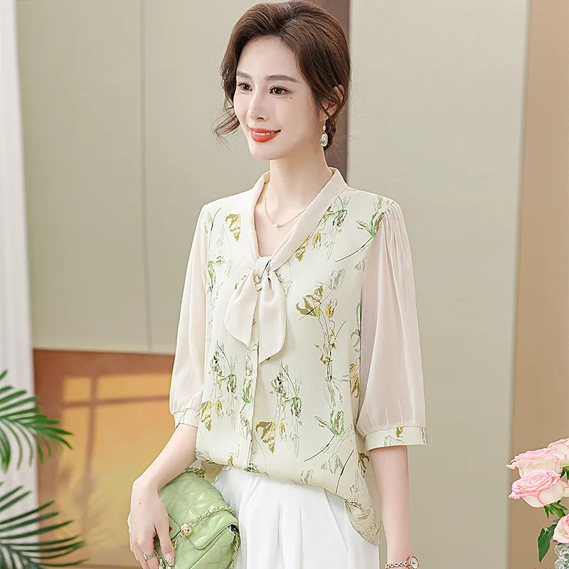 PIERRE CARDIN Chiffon Shirt Women's-6