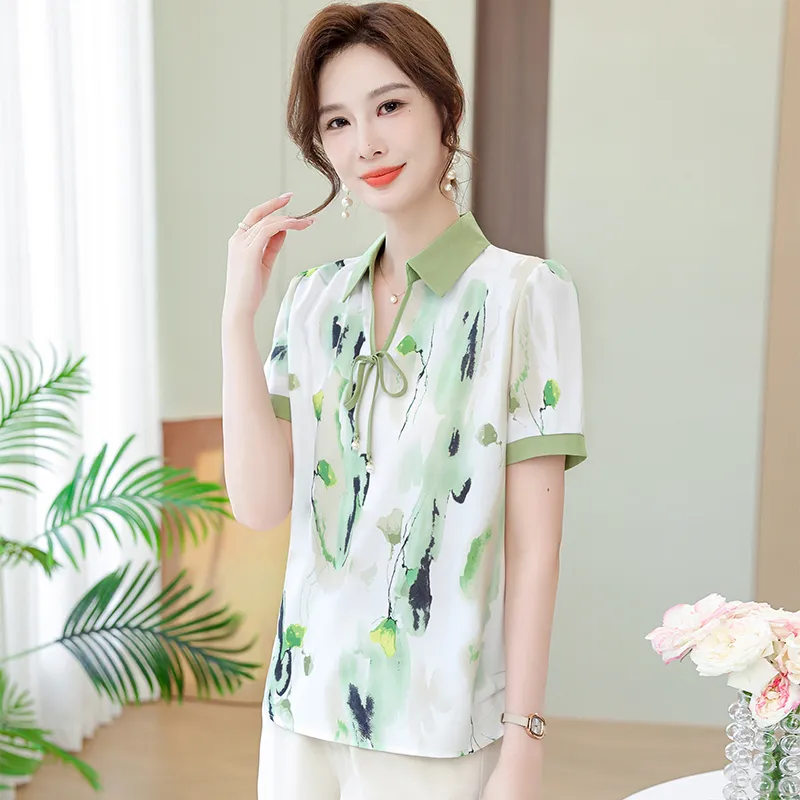PIERRE CARDIN Chiffon Shirt Women's-5