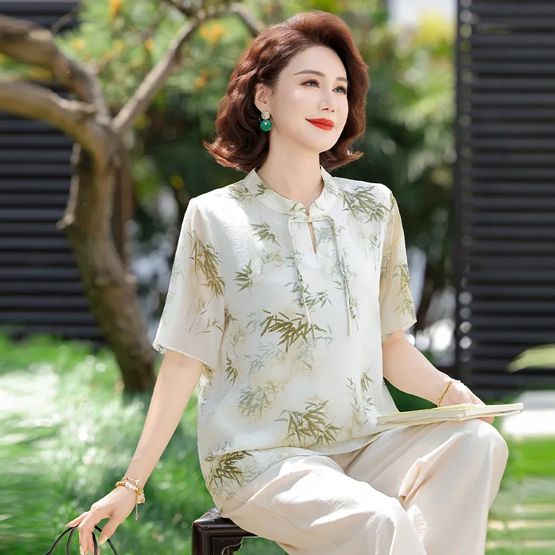 PIERRE CARDIN Chiffon Shirt Women's-2