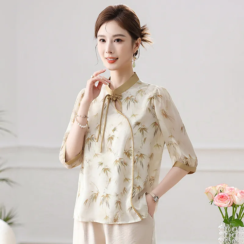 PIERRE CARDIN Chiffon Shirt Women's-4