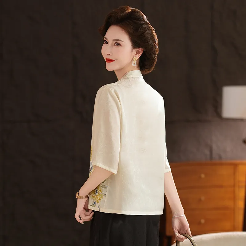 PIERRE CARDIN Chiffon Shirt Women's-3