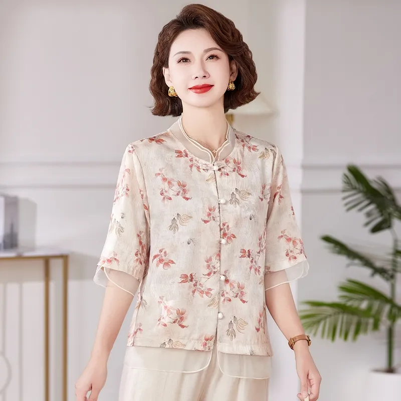 PIERRE CARDIN Chiffon Shirt Women's-2