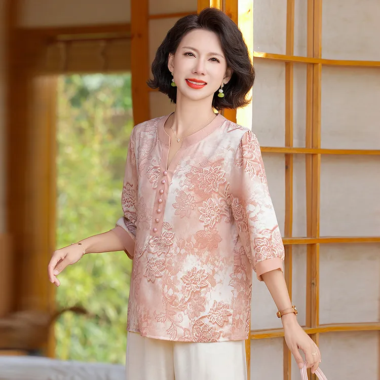 PIERRE CARDIN Chiffon Shirt Women's-2
