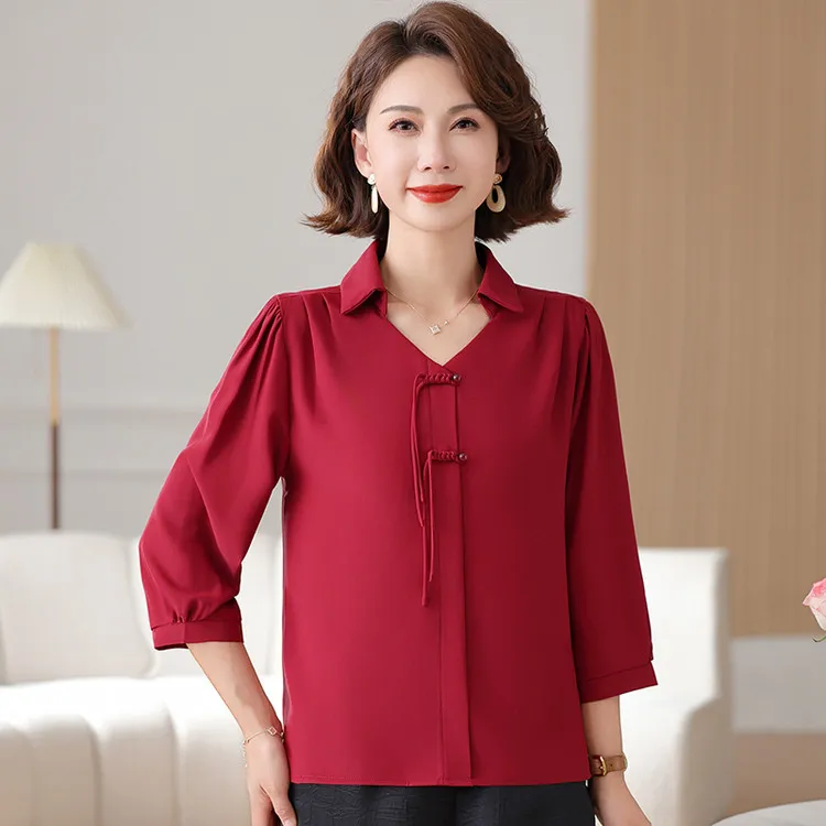 PIERRE CARDIN Chiffon Shirt Women's-2