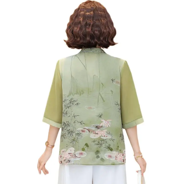 PIERRE CARDIN Chiffon Shirt Women's-5