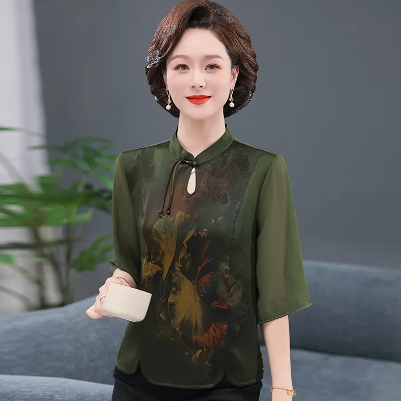 PIERRE CARDIN Chiffon Shirt Women's-2