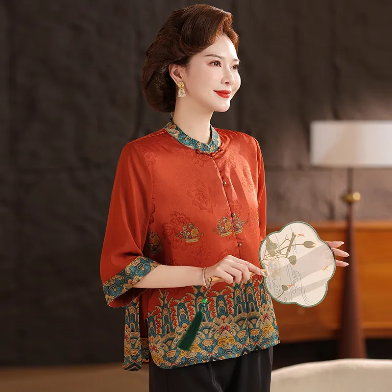 PIERRE CARDIN Chiffon Shirt Women's-1