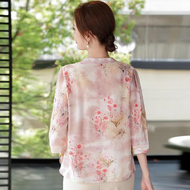 PIERRE CARDIN Chiffon Shirt Women's-6